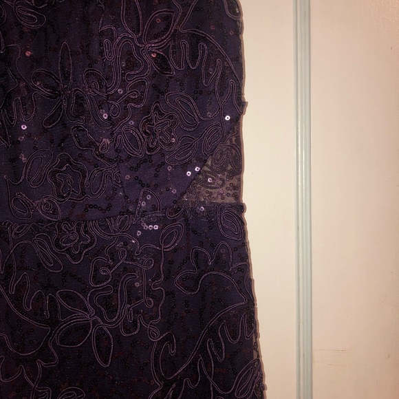 Plum colored dress, David’s bridal - Picture 3 of 5